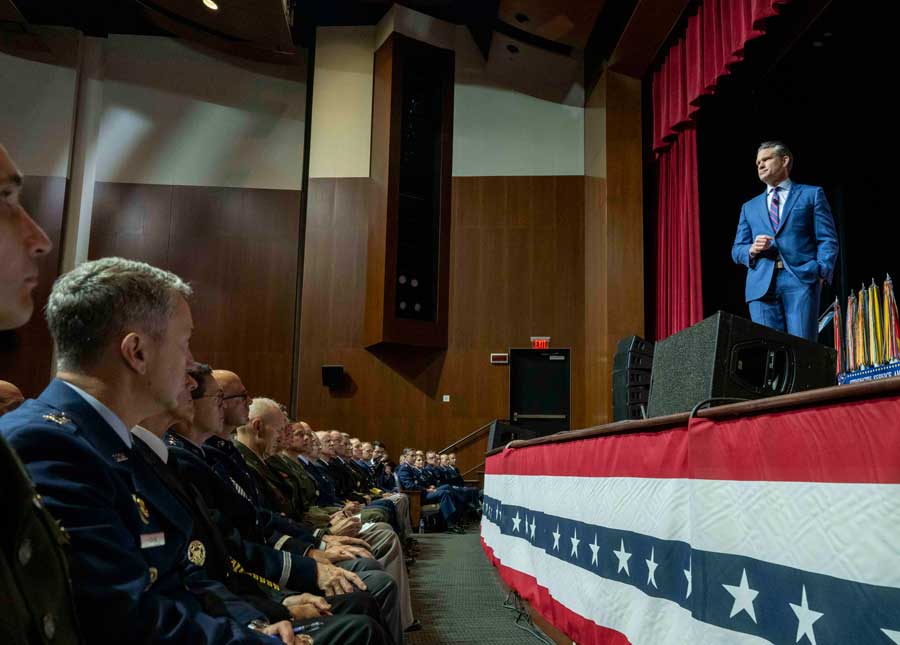 Hegseth Announces War Department Reforms