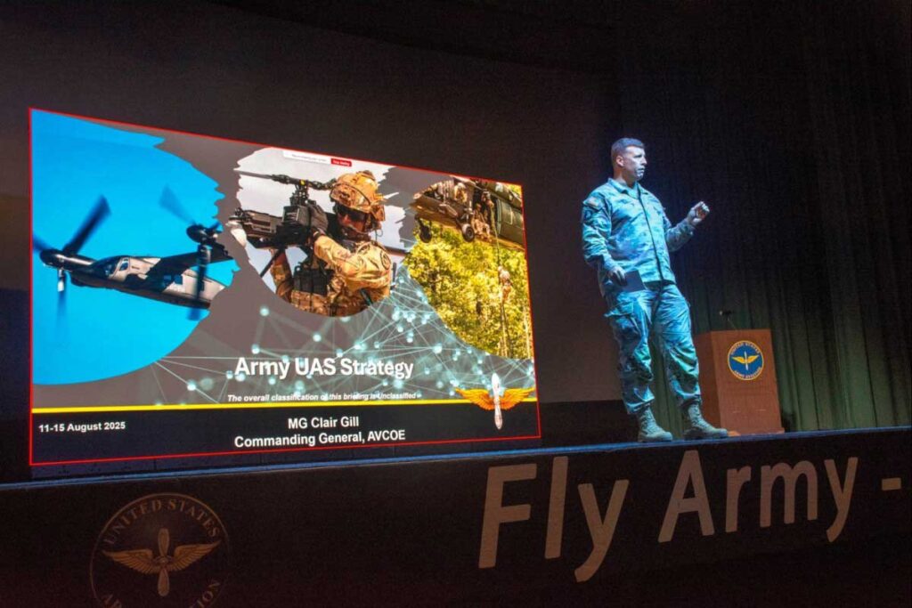 The Army’s Unmanned Aerial Systems and Launched Effects Summit. Photo: Armi.mil